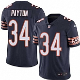 Nike Chicago Bears #34 Walter Payton Navy Blue Team Color NFL Vapor Untouchable Limited Jersey,baseball caps,new era cap wholesale,wholesale hats